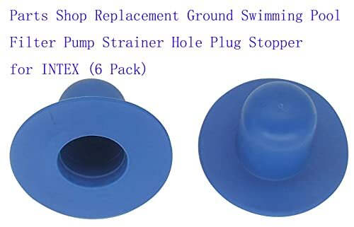 Ground Swimming Pool Filter Pump Strainer Hole Plug Stopper for INTEX (6 Pack) - Picture 2 of 4