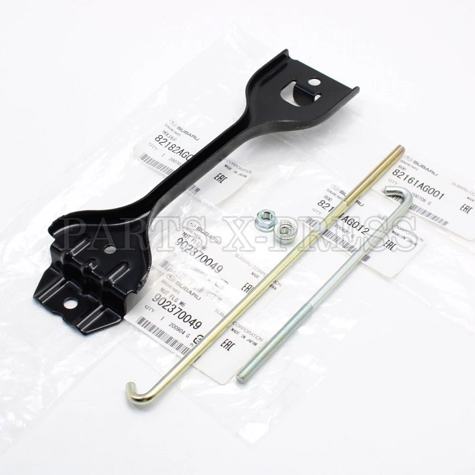 OEM SUBARU IMPREZA WRX STI LEGACY CROSSTREK FORESTER BATTERY TIE DOWN HOLDER SET - Image 3 of 4