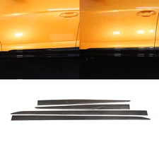 Real Carbon Fiber For LAMBORGHINI URUS 18-22 Door Side Body Molding Trim Strips