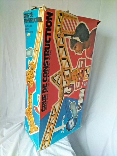vintage JOUSTRA construction crane in box box - Picture 10 of 10