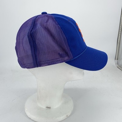 Vintage 80s New York Mets Hat Cap Mesh Snap Back Mens MLB Baseball
