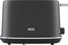 Image of AEG Gourmet 7 T7-1-6BP-U 2-Slice Precision Toaster Graphite – 7 Browning Levels