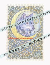 1000 piece jigsaw puzzle Lunar Wolf moon spirit