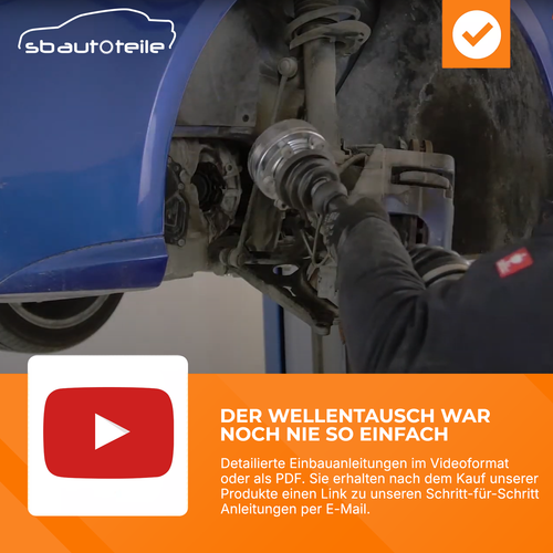 Antriebswelle vorne links für Mercedes Benz AMG GT (X290) 43 53 63 S 4matic NEU - Bild 6 von 6