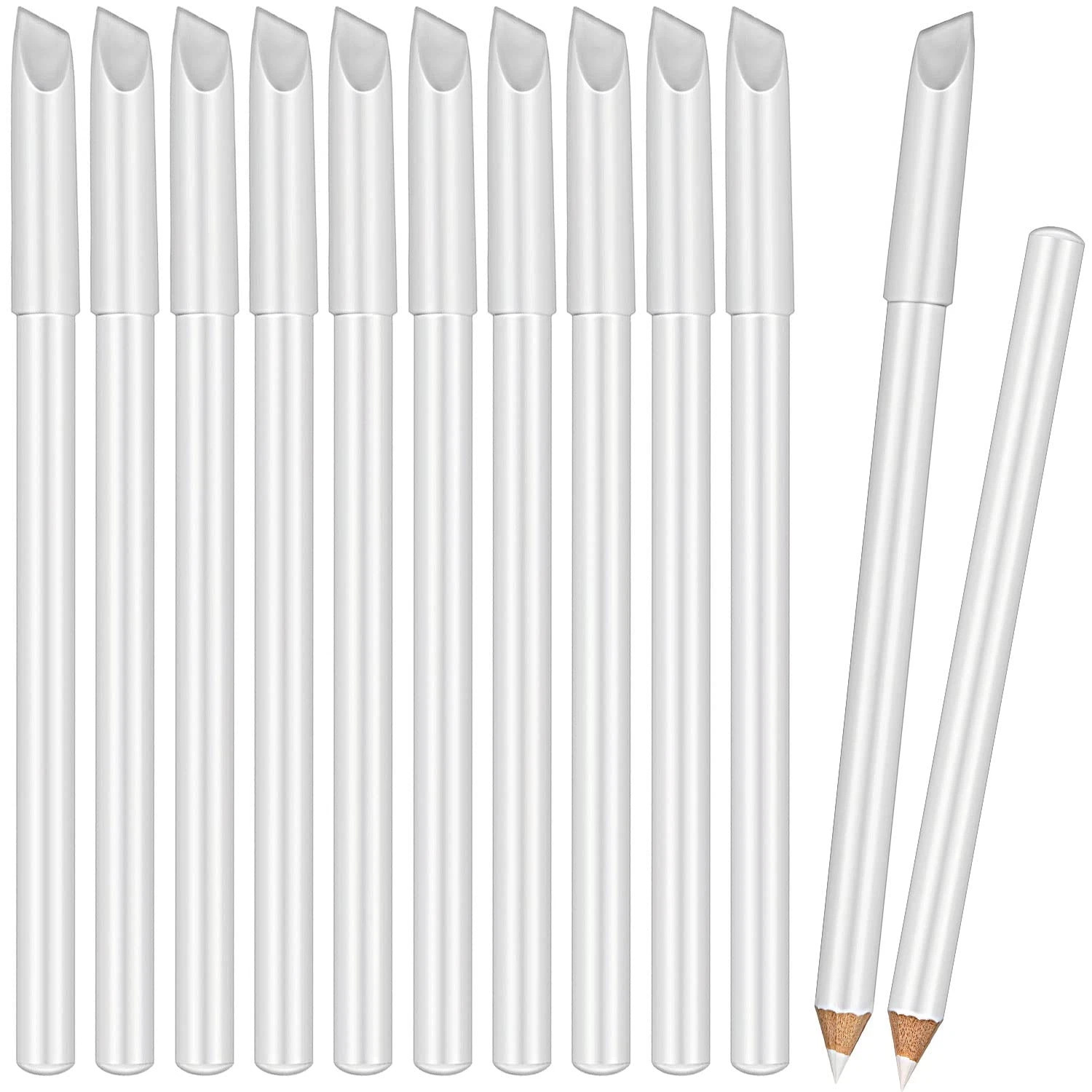 2-in-1 White Manicure Pencils For Under Na