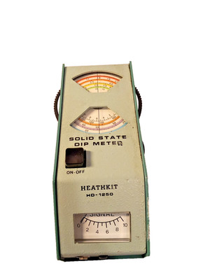 VINTAGE SOLID STATE DIP METER HEATHKIT HD-1250