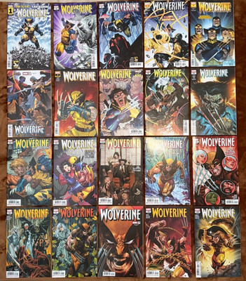 Wolverine 1 2 3 4 5 6 7 8 9 10 - 20 Lot of 20 Marvel Comics 2024 Ahmed Coccolo