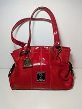 Vintage Tignanello Red Y2k Shoulder Bag- Genuine Leather