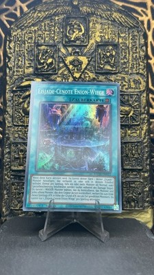 Yu-Gi-Oh! EISJADE-CENOTE ENION-WIEGE BACH-DE052 SUPER RARE 1. AUFLAGE NEAR MINT
