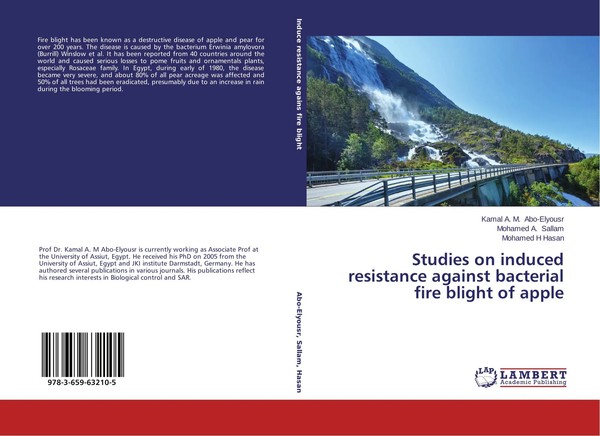 Kamal A. M. Abo-Elyousr (U. A.) | Studies On Induced Resistance Against...-image