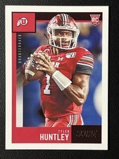 2020 Score #370 Tyler Huntley Rookie Black Utah Utes