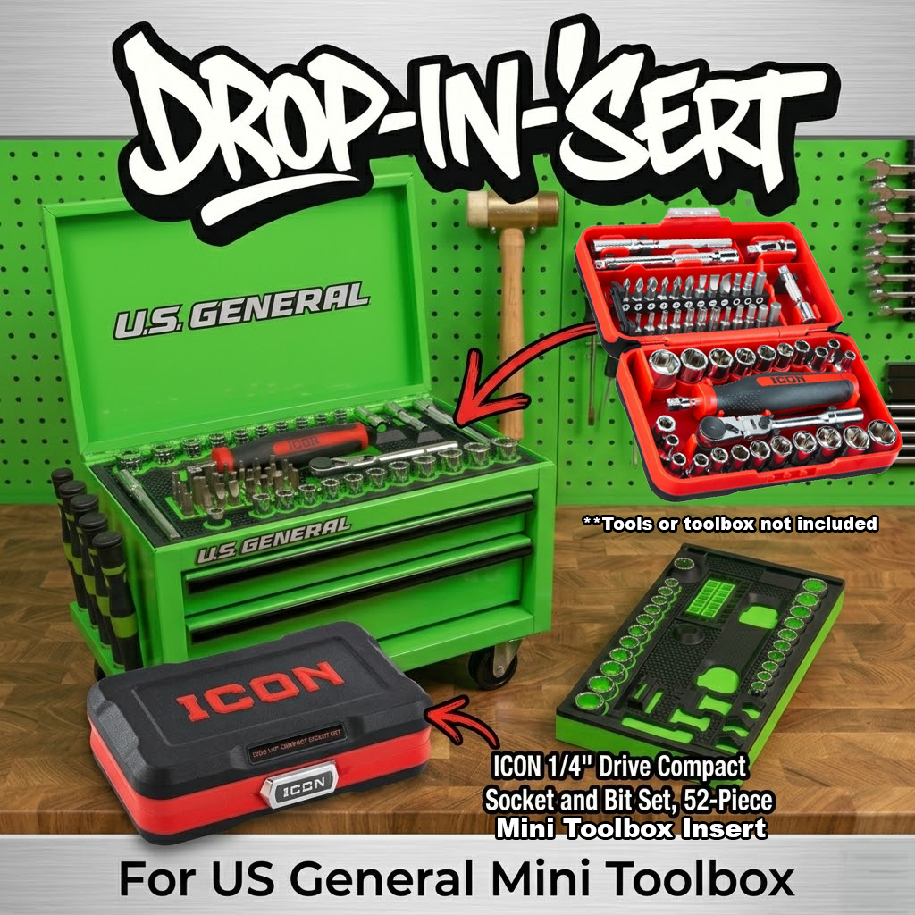 Buy Mini Toolbox Drop-in-'serts For 52pc & 35pc Compact Socket And