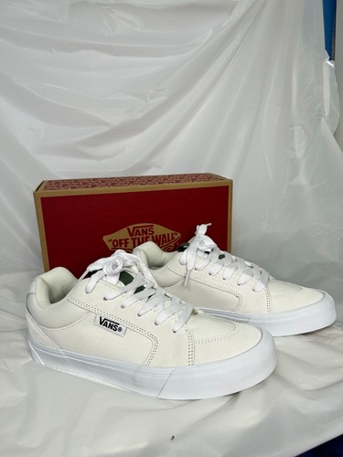 VANS Chukka Push Skate Shoes Beige/White/Green VN000CZWJVY Size 10.5M/12W - Picture 4 of 7