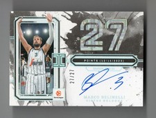 MARCO BELINELLI 2025/26 Contenders Impeccable Jersey Numbers Auto #'d 27/27