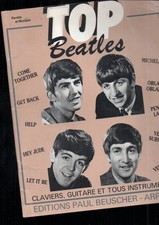Top Beatles partitions musique claviers Guitare yesterday michelle hey jud