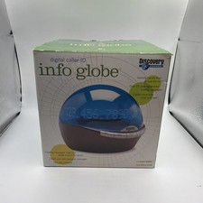 Discovery Channel Scrolling Digital Caller ID Info Globe Floating Message Rotate