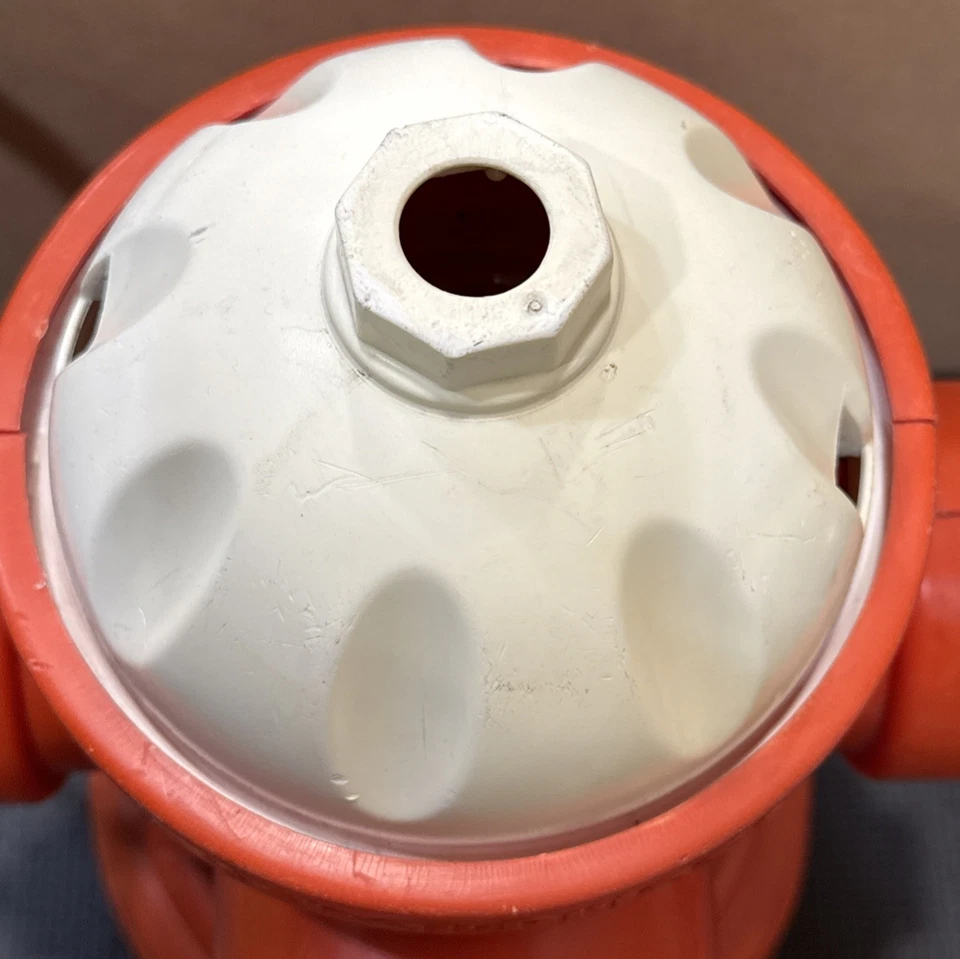 Manguera de juguete de agua de 3 vías para rociador con boca de incendios Fisher Price Fun de colección años 90’s Foto 3 de 4