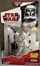 2009 Hasbro Star Wars The Clone Wars CW28 Clone Commander Cody