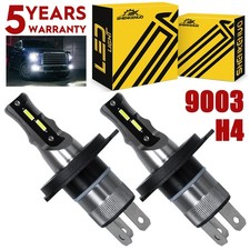 For Toyota Corolla 1998-2000 2x 9003 Front Led Headlights Bulbs High Low Beam