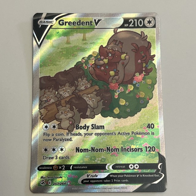 Greedent V (Alternate Full Art) (Fusion Strike)