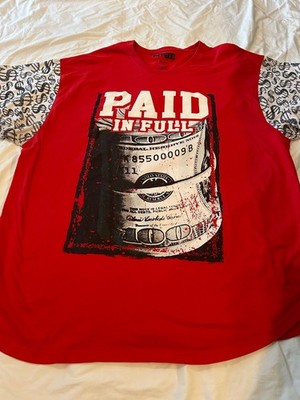 Entitee T shirt Paid in Full 4X