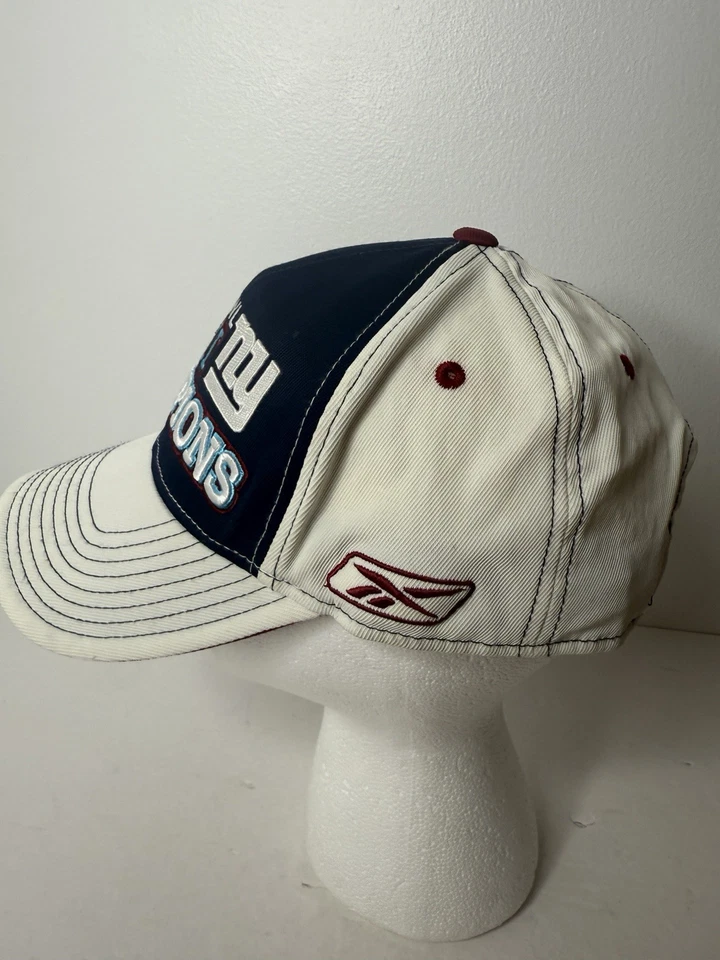 Gorra bordada RBK NFL New York Giants Super Bowl XLII Champions Foto 2 de 4