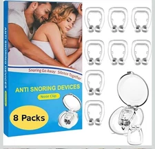 Anti Snoring Devices, Silicone Magnetic Stop Snoring Solution for Men and Women