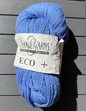 Cascade Wool Eco+ 100% Peruvian Highland Wool 250g/478yds Hank # 3187 Blue