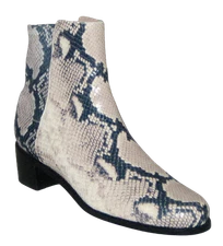 Stuart Weitzman EASYON RESERVE Snakeskin Ankle Boot Bootie Women 8.5S MP$595 NWB