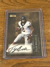 2021 Wild Card Matte Premier Gold Autograph #MB-A Tylan Wallace RC
