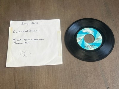 The Rolling Stones Satisfaction 45 LON 9766V Fair 7” Single London The Rolling Stones Satisfaction 45 LON 9766V Fair 7” Single London