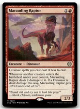 Marauding Raptor R Commander: The Lost Caverns of Ixalan 228 NM
