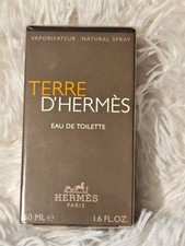 Hermes Terre D'Hermes Eau De Toilette Spray 50ml Sealed