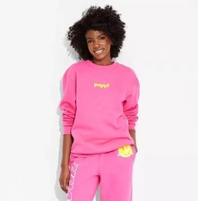 New with tags poppi sweatshirt Size XL Pink Graphic