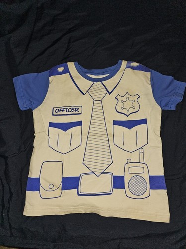 Kids Crew Tee - Policeman/Fireman DelSol for Kids - 3 Pc T-Shirt (4T) (5-6T) - Picture 3 of 5