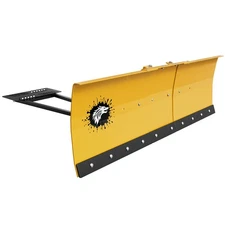 Universal Mount ATV/UTV Snow Plow Kit 48"/60" Adjustable Steel Blade Yellow