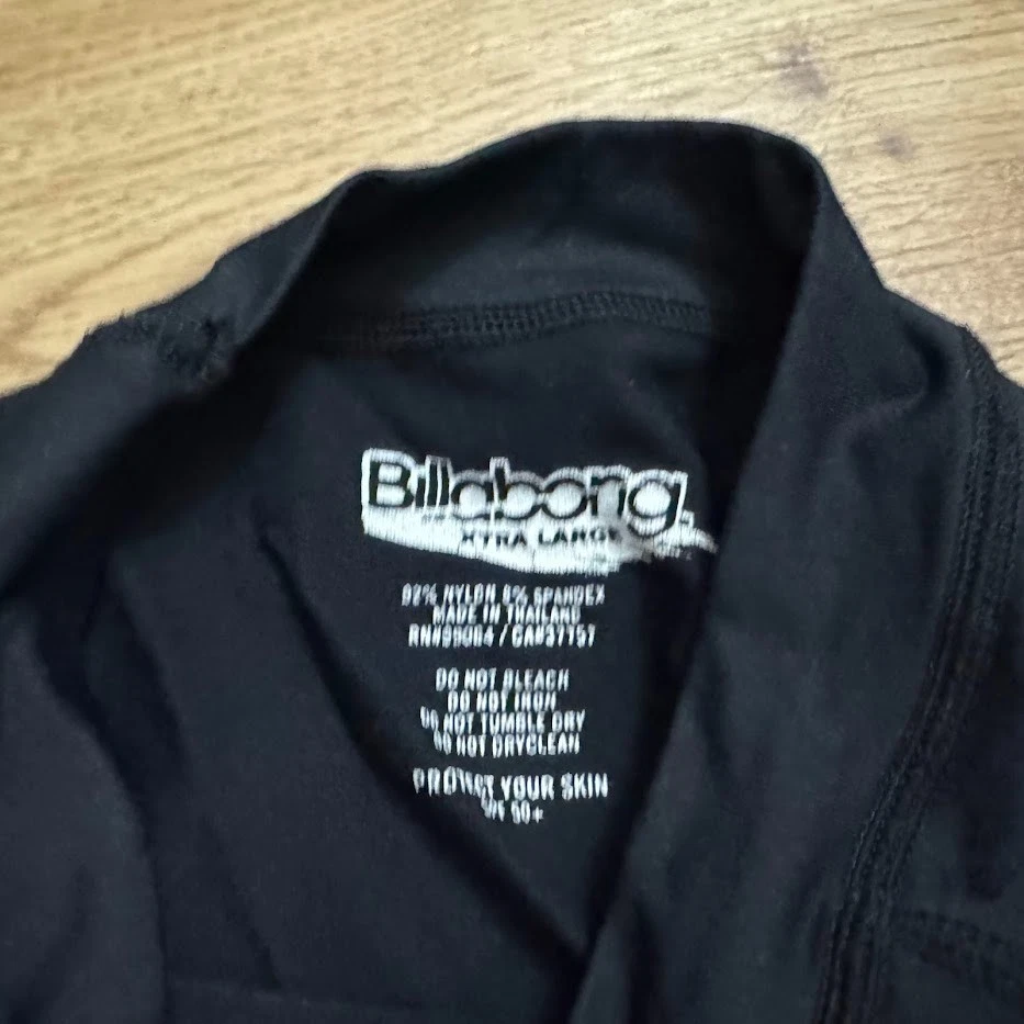 Camisa Billabong Mujer Manga Larga Cuello Redondo Playa UPF 50 Talla XL Foto 4 de 4