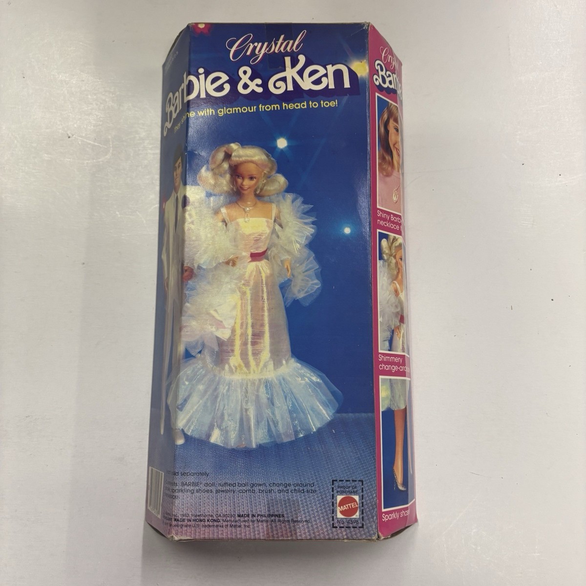 Vintage CRYSTAL BARBIE Doll 1983 NRFB #4598 | eBay