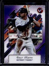 2025 Topps Pristine Colt Keith Purple Refractor #/99 Tigers