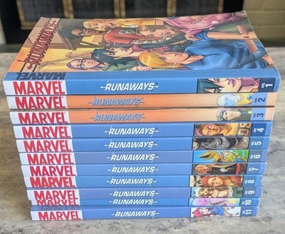 Runaways Digest Volumes 1 - 11 by Brian K Vaughan Complete Series Marvel TPBs