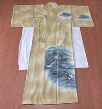 Japanese Kimono Tomesode Pure Silk One Crest