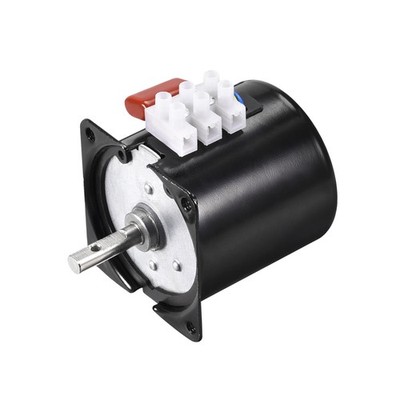 AC 220V Electric Synchronous Motor Metal Drive Turntable CW/CCW 80RPM 14W 7mm