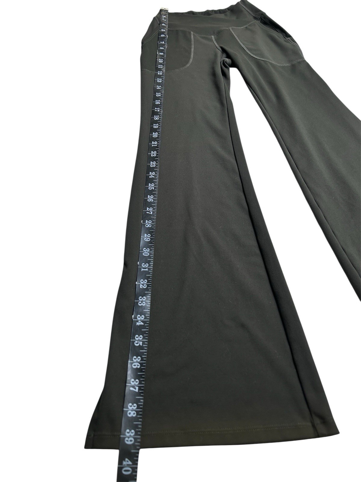 Halara Crossover Pocket Split Hem Full Length Fla… - image 7