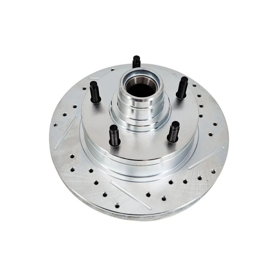 Kit completo de frenos de disco delanteros atornillables de lujo para camioneta Ford F100 1957-1964 Foto 3 de 4