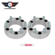 (2) 5x5.5 to 6x5.5 Wheel Adapter Spacers 2 inch 1/2"x20 For Ford F-150 Bronco
