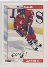1992-93 Score Denis Savard #202 HOF y8y