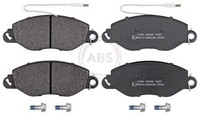 A.B.S. Bremsbelagsatz Scheibenbremse 37462 FüR Nissan Cabstar 105 110 TL0 120