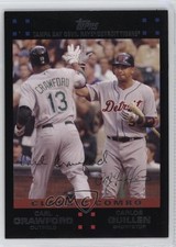 2007 Topps Update Classic Combo Carl Crawford Carlos Guillen #UH280 0b5