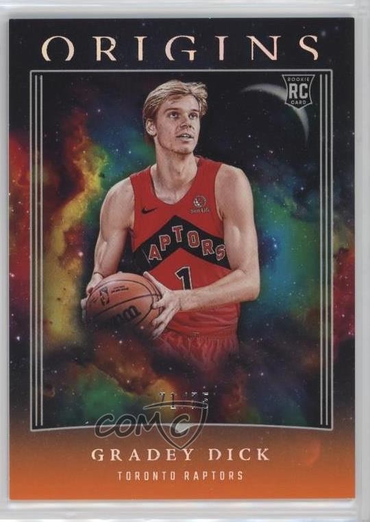 2023-24 Panini Origins Orange 71/75 Gradey Dick #84 Rookie RC pm5