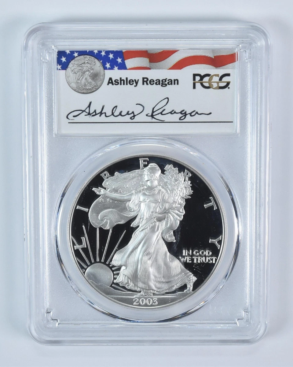 PR69 DCAM)アメリカ合衆国 シルバー イーグル銀貨 2003 W 【公式通販】